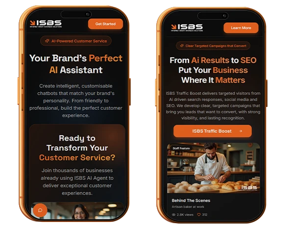 Conceptual digital visualization of custom AI integration and automated workflow systems designed for business efficiency and instant customer support.